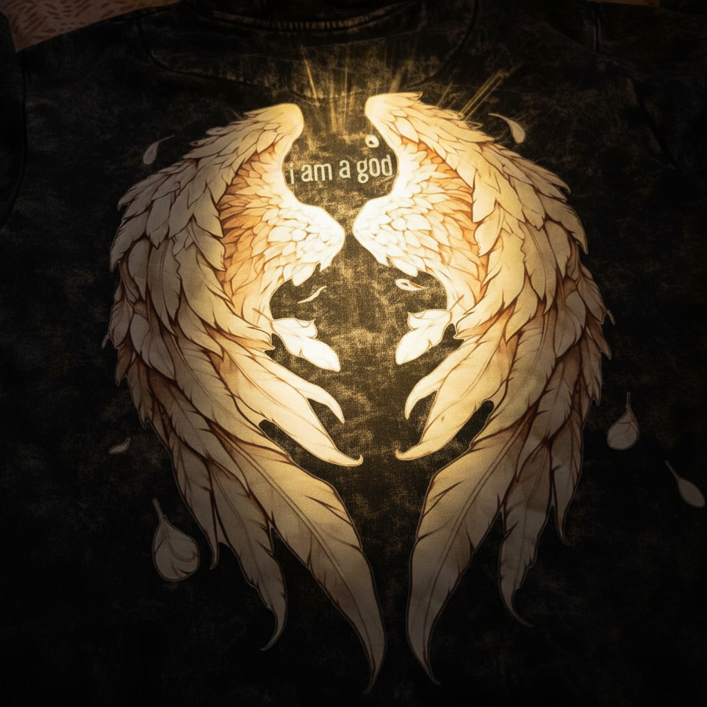 Angel Wings Hoodie - Enhanced Lighting