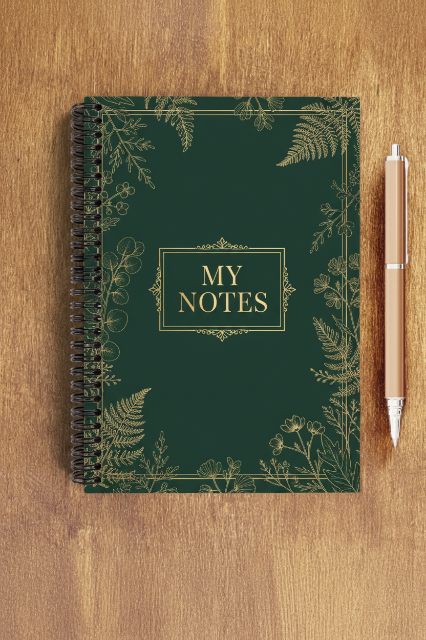 Premium Notepad Cover Design